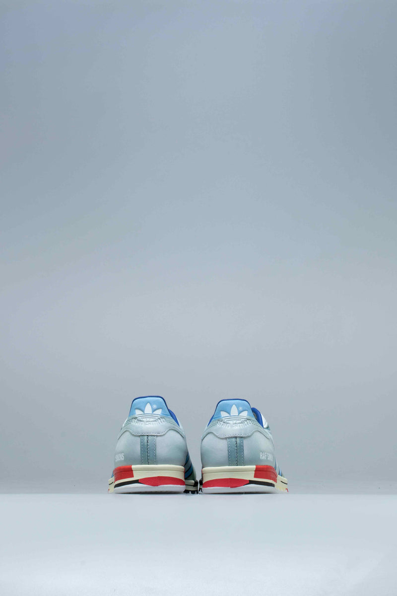 Raf Simons Micropacer Stan Smith Mens Shoes - Silver Metallic/Red/Blue