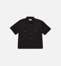 HONOR HTG230141
 HTG Shop Mens Short Sleeve Shirt - Black Image 0