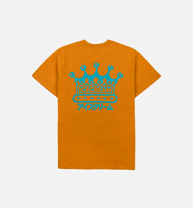 King Cone Tee Mens Short Sleeve Shirt - Orange