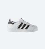 Superstar Preschool Lifestyle Shoe - White/Black