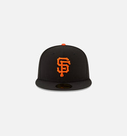 NEW ERA 12528668
 San Francisco Giants Jackie Robinson Day 59FIFTY Fitted Cap Mens Hat - Black Image 0