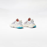 Ozweego W Womens Lifestyle Shoe - White/Signal Coral/Blue Glow