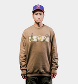 Poppy Crew Mens Crew - Brown