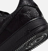 Kobe Air Force 1 Low Triple Black Mens Lifestyle Shoe - Black/Black