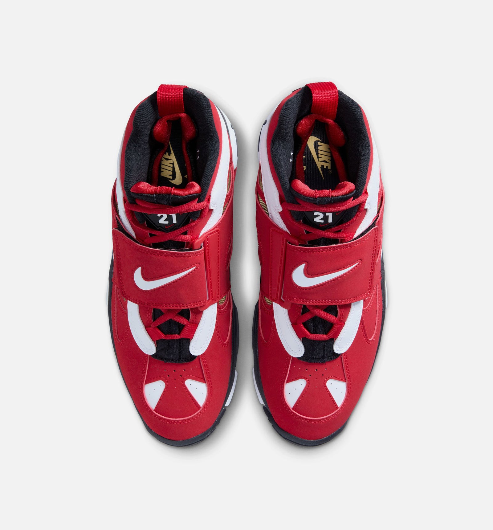 Nike HQ2631-600 Air Diamond Turf II Prime Red Mens Basketball Shoe