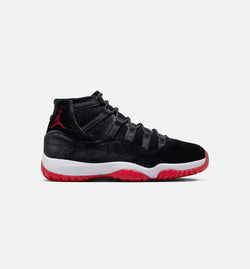 JORDAN DB5457-061
 Air Jordan 11 Retro Bred Velvet Womens Lifestyle Shoe - Black/Gym Red/White Image 0