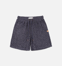 HONOR HTG250223
 Crochet Mens Shorts - Black Image 0