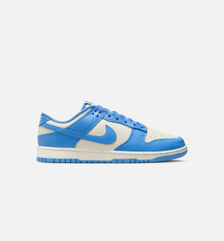 NIKE DV0833-113
 Dunk Low Retro Mens Lifestyle Shoe - Coconut Milk/Gym Red/Sail/University Blue Image 0