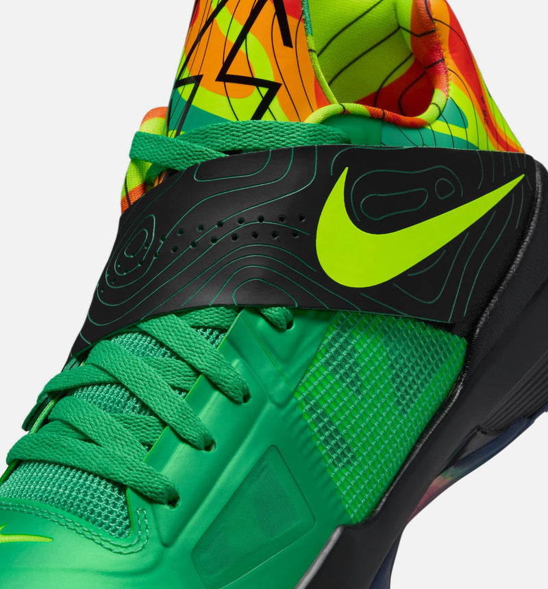 KD 4 Weatherman Mens Lifestyle Shoe - Lush Green/Volt/Black/Team Orange