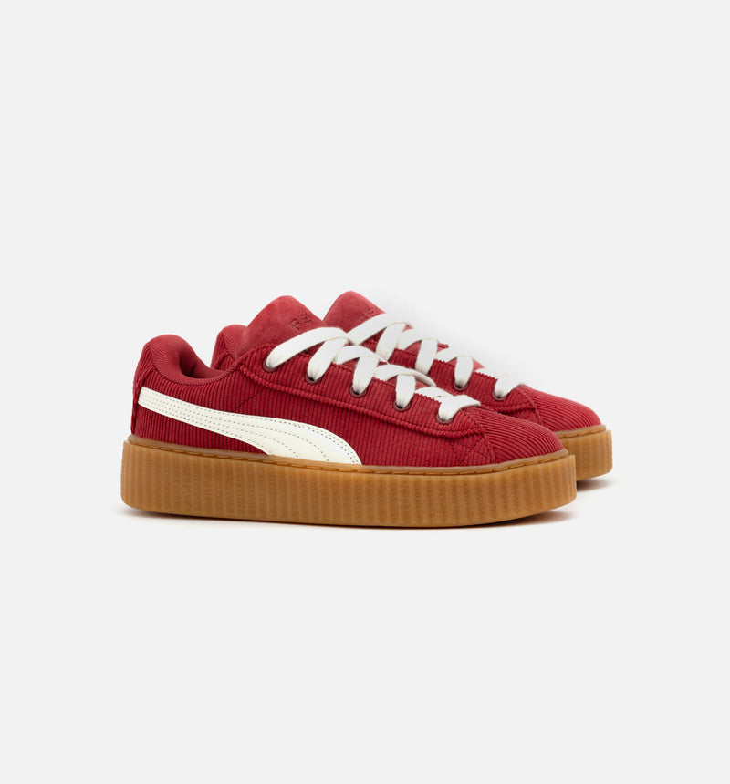 Fenty Creeper Phatty In Session Grade School Lifestyle Shoe - Red/White/Gum