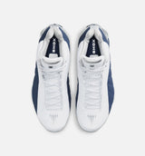 Shox BB4 Olympic Mens Lifestyle Shoe - White/Midnight Navy/Metallic Silver
