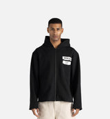 Running Since 1988 Zip Mens Hoodie - Black