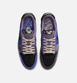 Air Jordan 1 Low OG Regency Purple and Dark Raisin Mens Lifestyle Shoe - Regency Purple/Vapor Green/Black/Dark Raisin/Daybreak/Light Silver