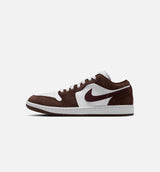Air Jordan 1 Low Womens Lifestyle Shoe - Cacao Wow/White/Bronze Eclipse