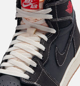 Air Jordan 1 Retro High OG Flight Club Mens Lifestyle Shoe - Black/University Red/Sail/Gum Medium Brown