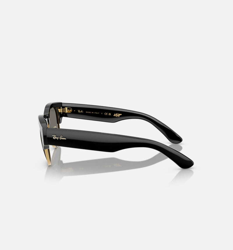 Mega Clubmaster Asap Mens Sunglasses - Black/Gold