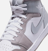 Air Jordan 1 Mid SE Cool Grey Mens Lifestyle Shoe - Cool Grey/Medium Grey