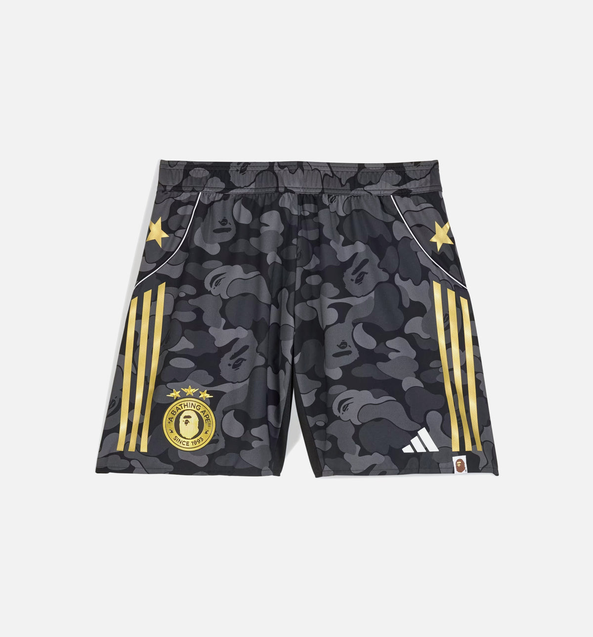adidas KB2204 Bape FB Soccer Mens Shorts - Black – ShopNiceKicks.com