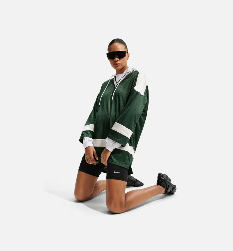 Nike IF0319-323 NSW Oversized Tunic Womens Jersey - Fir/Chalk