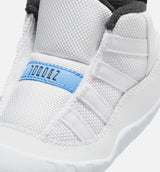 Air Jordan 11 Retro Legend Blue Infant Crib Bootie Lifestyle Shoe - White/Legend Blue/Black Free Shipping