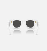 The Wayfarer Puffer by A$AP Rocky Mens Sunglases - White