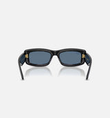 A$AP Rocky x Kiliane Puffer Mens Sunglasses - Polished Black/Dark Blue