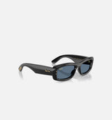 A$AP Rocky x Kiliane Puffer Mens Sunglasses - Polished Black/Dark Blue