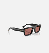 A$AP Rocky x Flacko Puffer Mens Sunglasses - Polished Black/Dark Violet