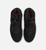 Air Jordan 5 Retro Halloween Mens Lifestyle Shoe - Black/Picante Red/Glow N The Dark
