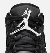 Air Jordan 1 Low Patent Elephant Womens Lifestyle Shoe - Black/Black/White/Metallic Silver