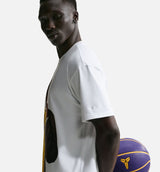 Kobe Bryant 1996 Draft Max90 Mens Short Sleeve Shirt - White