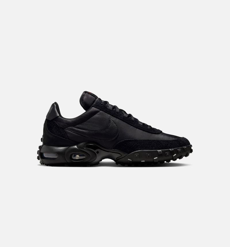 Air Max Waffle Black and Anthracite Mens Lifestyle Shoe - Black