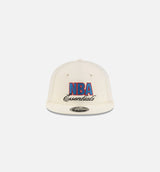 NBA 9Fifty RC Snapback Mens Hat - Cream White