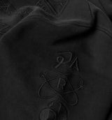 Media Training Quarter Zip Pullover Mens Jacket - Black