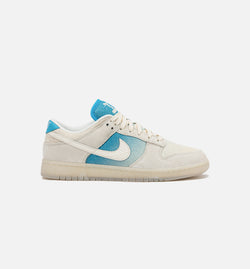 NIKE HQ3621-133
 Dunk Low Retro SE Ivory Blue Mens Lifestyle Shoe - Ivory/Blue Image 0