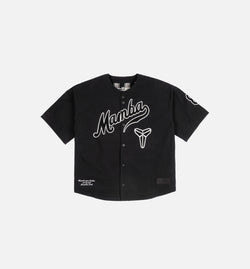 NIKE IB0007-010
 Kobe Mamba Mens Baseball Jersey - Black/White Image 0