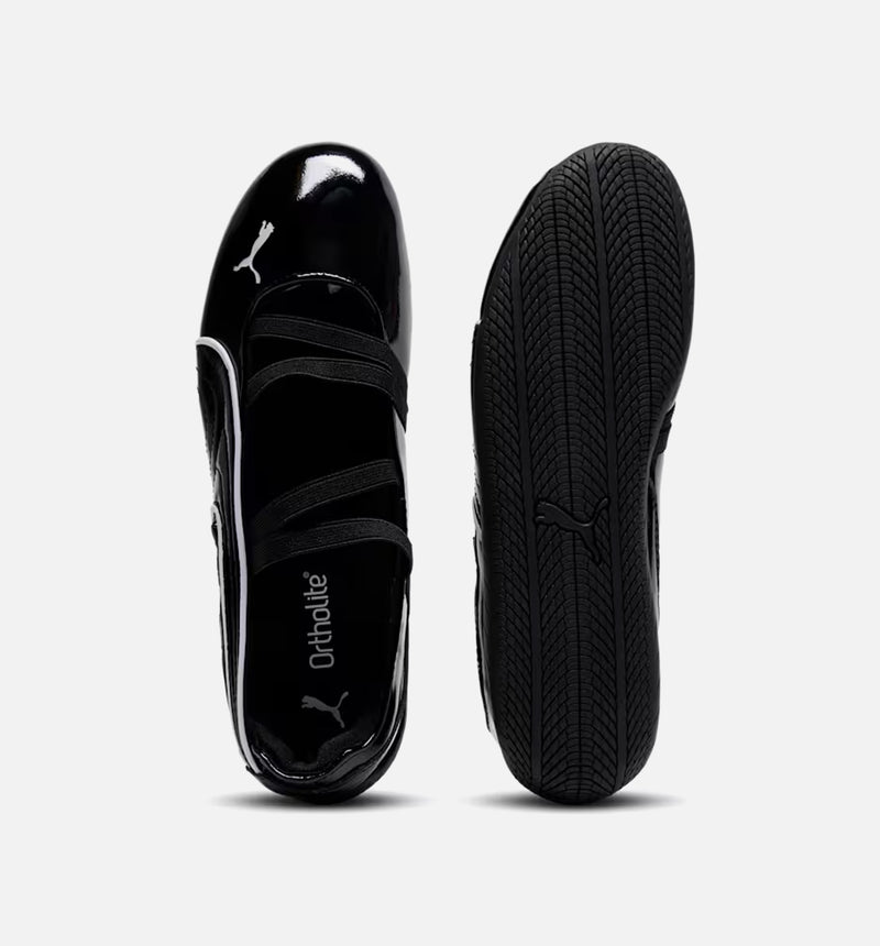 Speedcat Ballet Glossy Womens Lifestyle Shoe - Black Glossy
