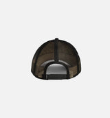 Smokey Camp Crasher Suede Trucker Mens Hat - Black