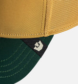 Migration Pro Trucker Mens Hat - Amber/Green