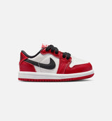 Air Jordan 1 Retro Low OG Chicago Infant Toddler Lifestyle Shoe - Varsity Red/Black/Summit White