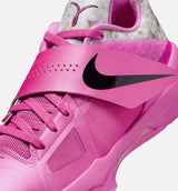 KD IV Aunt Pearl Mens Lifestyle Shoe - Pinkfire 2/Black/Metallic Silver