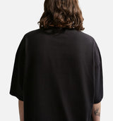 Sportswear Classic Oversized Womens Short Sleeve Shirt - Black