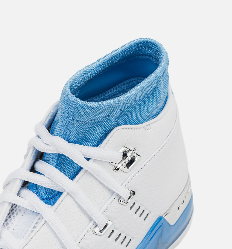 Air Jordan 17 Retro Low University Blue Mens Lifestyle Shoe - White/University Blue/Chrome/Black Limit One Per Customer