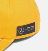 Bad Bunny x Mercedes AMG Petronas F1 Team Racing Cap Mens Hat - Collegiate Gold