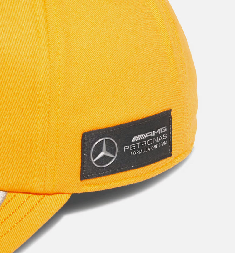 Bad Bunny x Mercedes AMG Petronas F1 Team Racing Cap Mens Hat - Collegiate Gold
