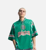 Bringback Remixed Mexico Mens Jersey - Bold Green/White/Better Scarlet