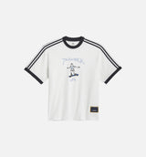 Argentina x Thrasher Ringer Mens Short Sleeve Shirt - White/Black