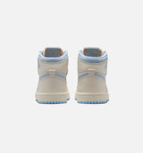 Air Jordan 1 Retro High OG Psychic Blue Preschool Lifestyle Shoe - Pale Ivory/Psychic Blue/Coconut Milk