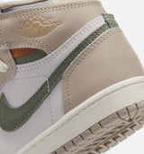 Air Jordan 1 Retro High OG Khaki Preschool Lifestyle Shoe - Khaki/Sail/Coconut Milk/Cargo Khaki Free Shipping