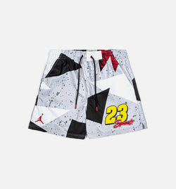 JORDAN IB8818-011
 Essentials 5" Poolside Mens Shorts - Cement Grey/Fire Red Image 0